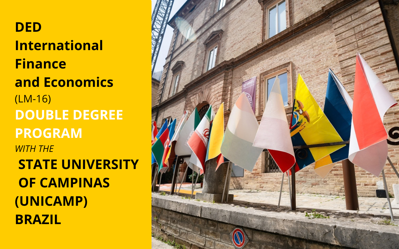 Doppio Titolo con la State University of Campinas, Brasile: pubblicato il bando 2026/2027