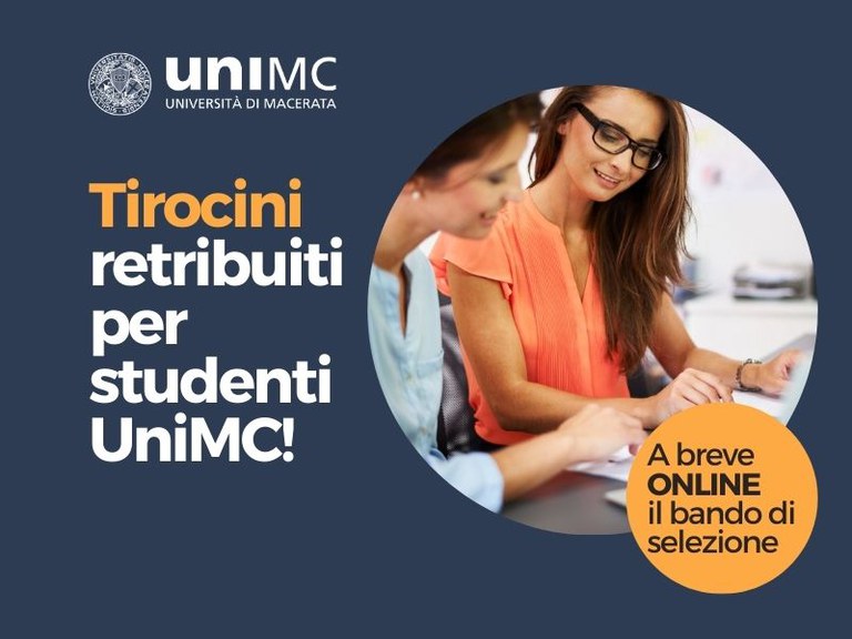 Opportunità di Tirocinio Retribuito per Studenti UniMC!