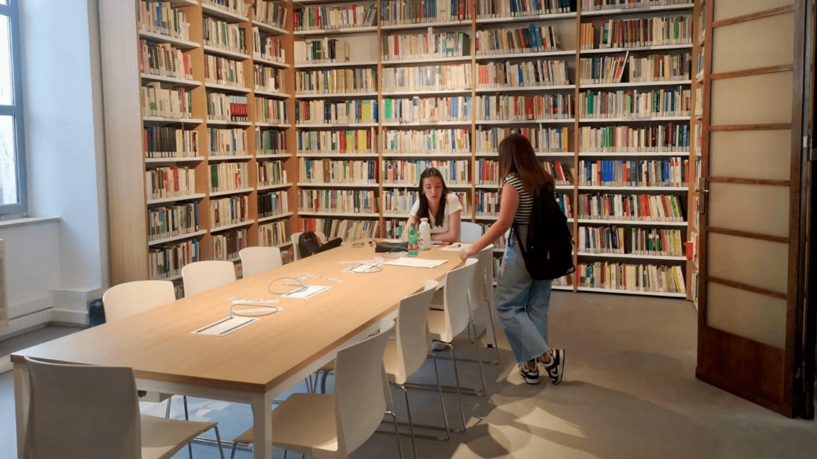 Nuova collocazione per la Biblioteca DED